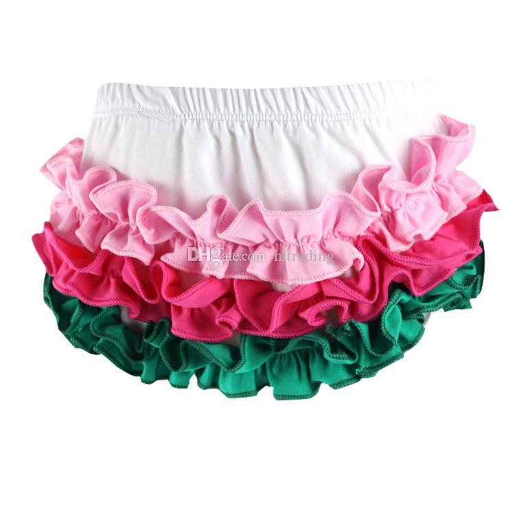 Baby Lace Shorts Newborn Infant ruffle PP Pants kids INS Panties 2019 Summer Bread shorts 28 colors briefs Kids Clothing C6238