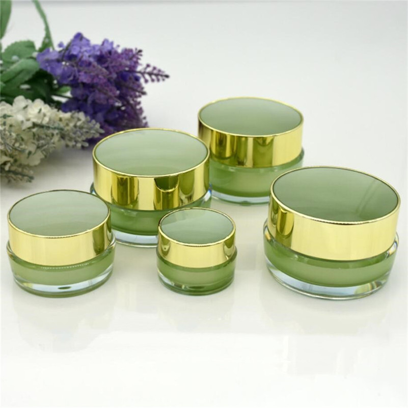 5g 10g 20g 30g Cosmetic Empty Jar Acrylic Makeup Face Cream Container Bottle Refillable Plastic Cosmetic Pot
