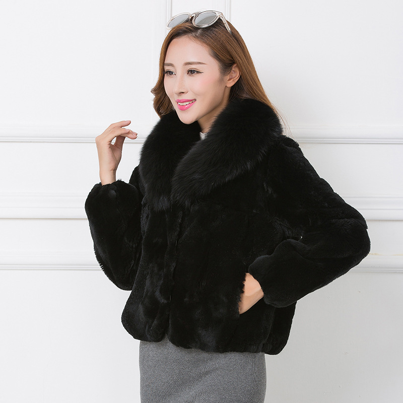 2020 Full Pelt Real Rex Fur Coat Natural Fur Coats With Genuine Collar Winter Jackets For Women WYQ832, White
2020 Full Pelt Real Rex Fur Coat Natural Fur Coats With Genuine Collar Winter Jackets For Women WYQ832, White
