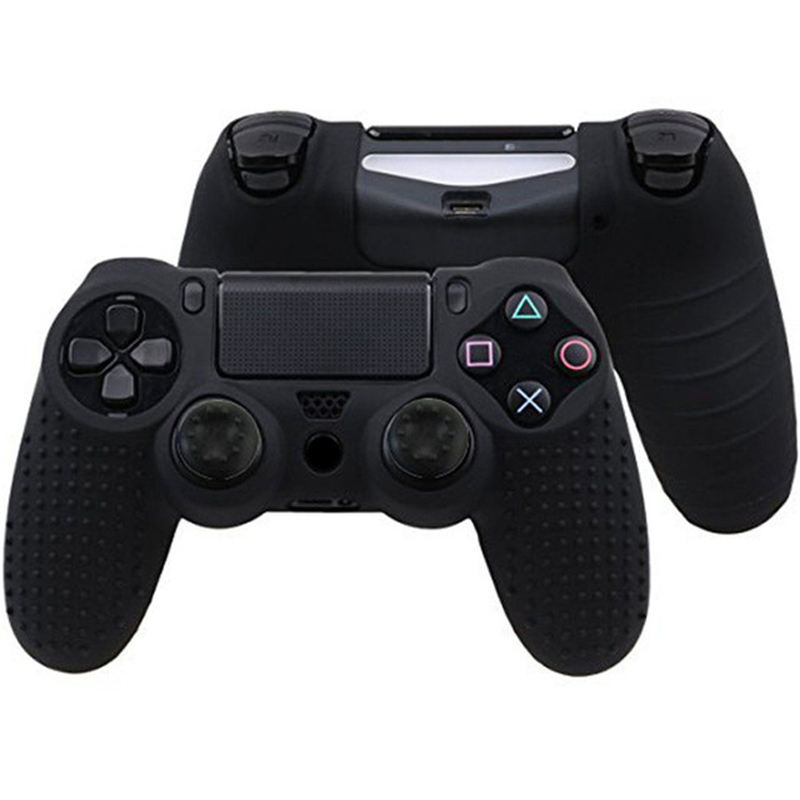 PS4 Game Controller Gamepad Soft Silicone Gel Rubber Case Cover Joysticks For SONY Playstation 4 Protection Case For PS4 Pro Slim Game pad