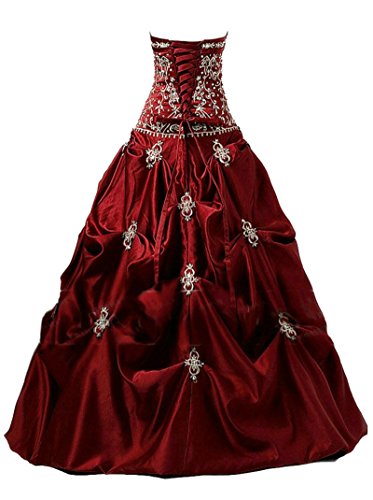 2019 Quinceanera Dresses 15 Party Formal Embroidery Floor-Length Satin Ball Gown Celebrity Formal Party Gown Vestidos De 15 Anos QC1282