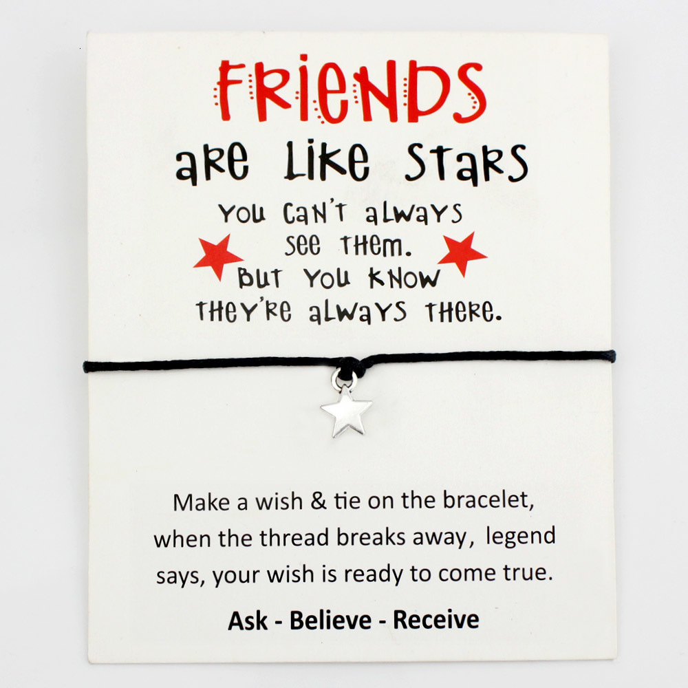 Stars Best Friends Heart Thank You Mom Mum Dream Bee Silver Charm Card Bracelets Women Men Handmade Fashion Jewelry Gift
Stars Best Friends Heart Thank You Mom Mum Dream Bee Silver Charm Card Bracelets Women Men Handmade Fashion Jewelry Gift