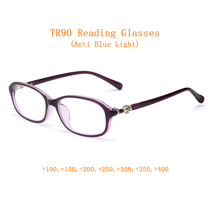 Sunglasses Fashion Urltralight TR90 Women Reading Glasses Magnifier Female Presbyopic Eyeglasses For Sight +1.0~+4.0 Anti Blue Light 3Color
Sunglasses Fashion Urltralight TR90 Women Reading Glasses Magnifier Female Presbyopic Eyeglasses For Sight +1.0~+4.0 Anti Blue Light 3Color