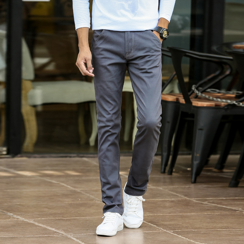 High Quality Men's Slim Tapered Flat Front Casual Pants Chinos Cotton Long Trouser Royal Blue Beige Black Khaki 2020 Spring
High Quality Men's Slim Tapered Flat Front Casual Pants Chinos Cotton Long Trouser Royal Blue Beige Black Khaki 2020 Spring
