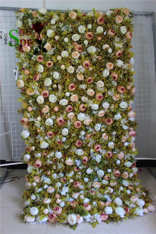 SPR flower wall for wedding stage decoration can roll up cloth base wedding occasion backdrop flower wall decor, 1.2 by 2.4m
SPR flower wall for wedding stage decoration can roll up cloth base wedding occasion backdrop flower wall decor, 1.2 by 2.4m