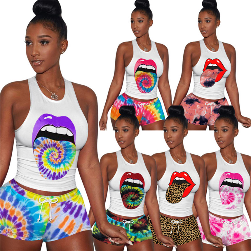 Plus size Women tie dye Sweatsuit sexy 2 piece sets sleeveless tank top+mini shorts summer clothing slim jogger suit casual outfits 3452, Mix color
Plus size Women tie dye Sweatsuit sexy 2 piece sets sleeveless tank top+mini shorts summer clothing slim jogger suit casual outfits 3452, Mix color