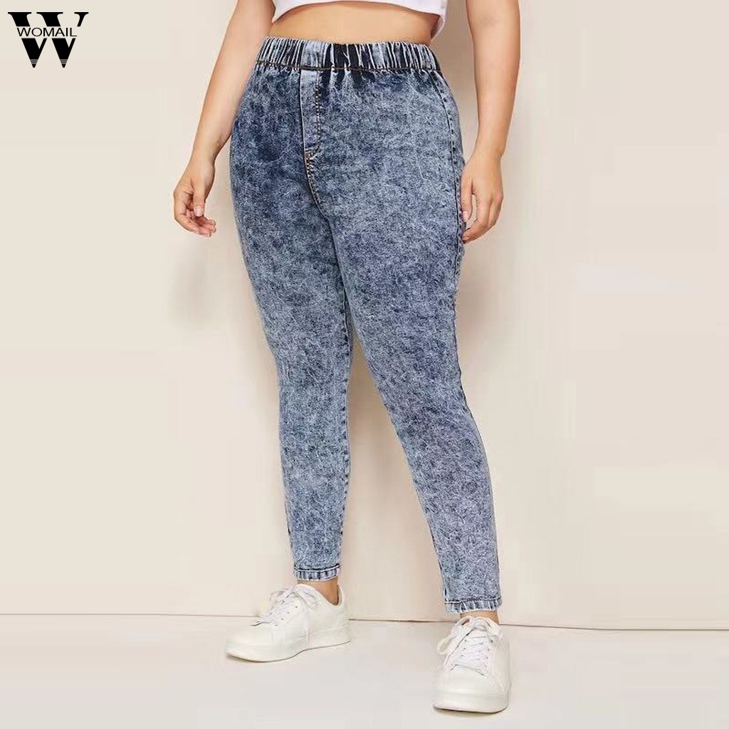 Womail High Waist Jeans Women Streetwear Skinny Denim Plus Size Jeans Elastic Waist Stretch Print Slim Fitness Pants Trousers ST, Blue
Womail High Waist Jeans Women Streetwear Skinny Denim Plus Size Jeans Elastic Waist Stretch Print Slim Fitness Pants Trousers ST, Blue
