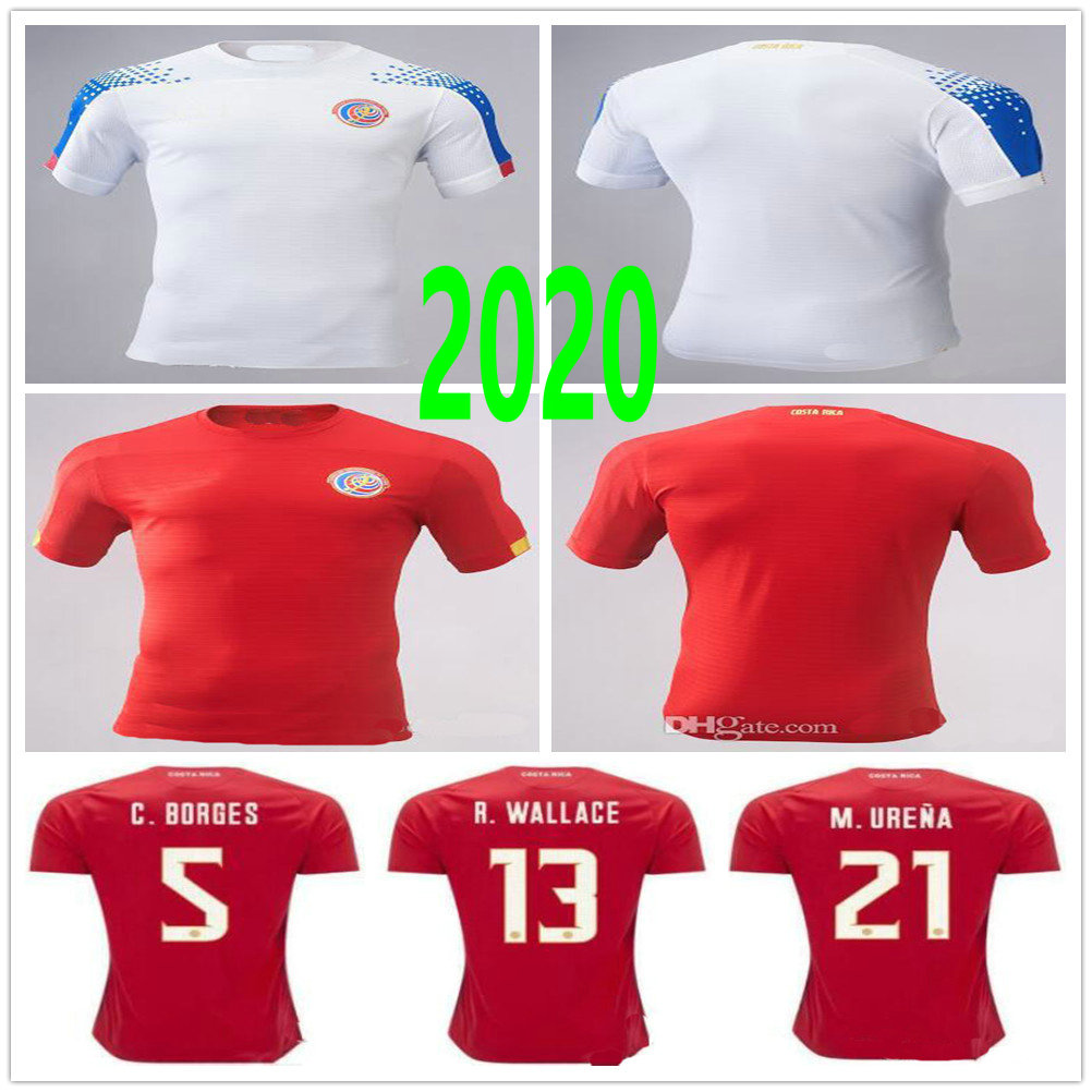 2019 2020 Costa Rica Soccer Jerseys M.URENA NAVAS H.WASTON CAMPELL BRYAN LA COMADREJA Custom 19 20 21 Home Away Red White Football Shirt
2019 2020 Costa Rica Soccer Jerseys M.URENA NAVAS H.WASTON CAMPELL BRYAN LA COMADREJA Custom 19 20 21 Home Away Red White Football Shirt