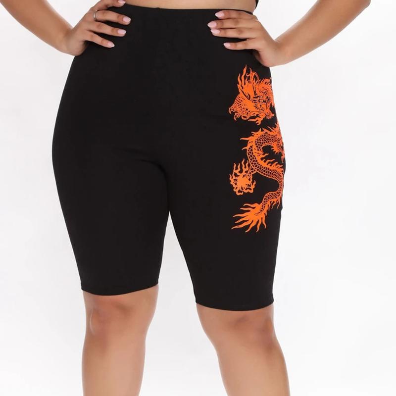 Chinese Traditional Style Summer Sports Yoga Shorts Fashion Women Dragon Print Elastic Waist Shorts Casual Yoga Sweatpants, Orange
Chinese Traditional Style Summer Sports Yoga Shorts Fashion Women Dragon Print Elastic Waist Shorts Casual Yoga Sweatpants, Orange