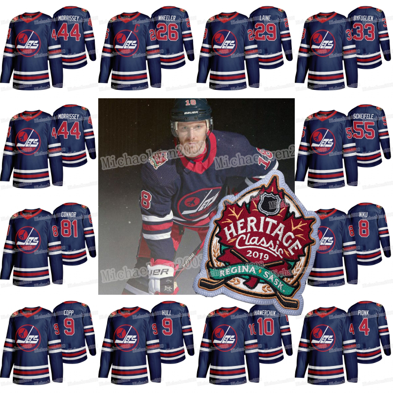 55 Mark Scheifele Winnipeg Jets WHA 2019 Heritage Classic Blake Wheeler Patrik Laine Dustin Byfuglien Hellebuyck Morrissey Neal Pionk Jersey, 18 bryan little
55 Mark Scheifele Winnipeg Jets WHA 2019 Heritage Classic Blake Wheeler Patrik Laine Dustin Byfuglien Hellebuyck Morrissey Neal Pionk Jersey, 18 bryan little