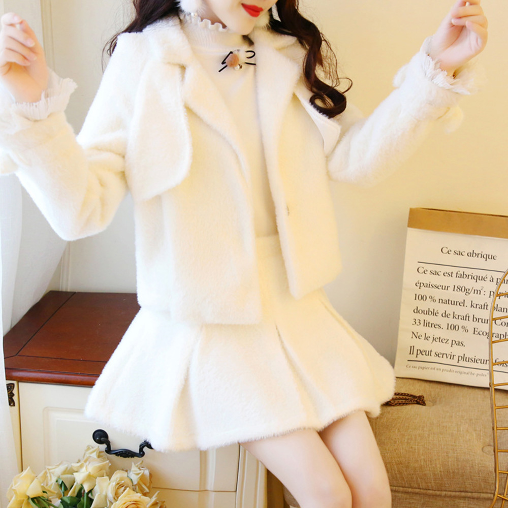 Elegant Two Piece Sets Korean Sweet Boho Solid Sweet Pink Short Blazer Coat and Mini Skirt Women Sets Spring Causal Office Suits, White
Elegant Two Piece Sets Korean Sweet Boho Solid Sweet Pink Short Blazer Coat and Mini Skirt Women Sets Spring Causal Office Suits, White