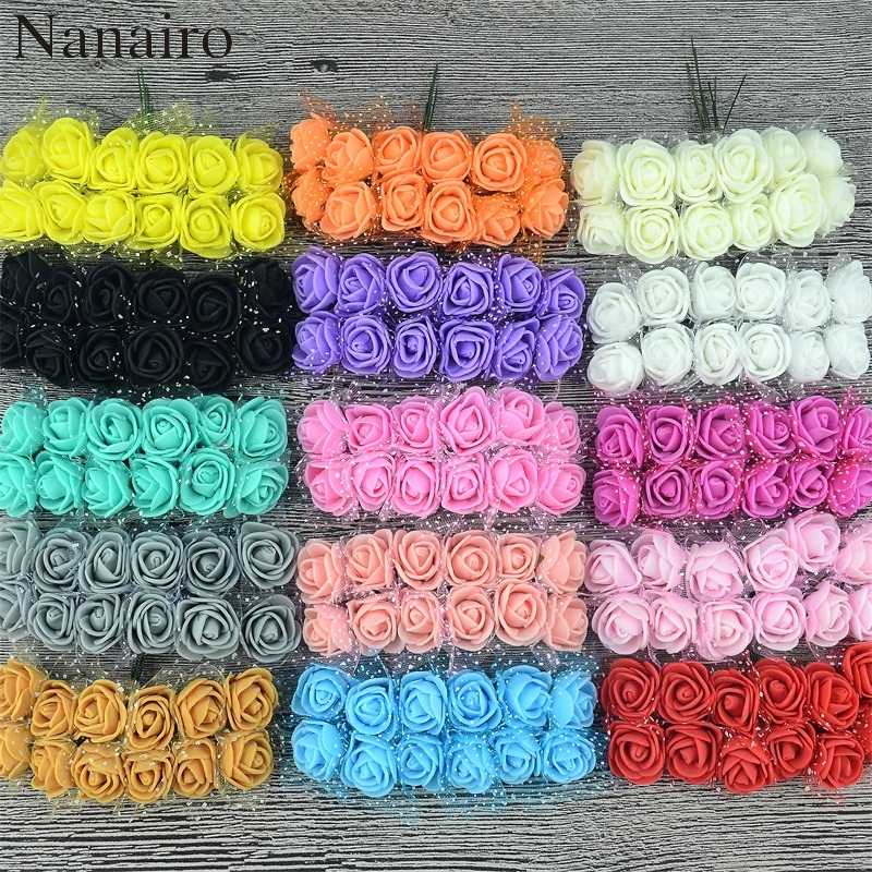 1440pcs Mini Artificial Foam Rose Flower Bouquet For Home Wedding Decoration Handwork DIY Scrapbooking Wreath Supplies, Black
1440pcs Mini Artificial Foam Rose Flower Bouquet For Home Wedding Decoration Handwork DIY Scrapbooking Wreath Supplies, Black