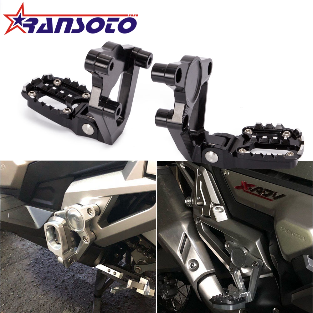 RANSOTO CNC Aluminum Folding Rear Set Footrest Foot Pegs Pedal Passenger Rearsets for X X- 750 2017 2018 XADV
RANSOTO CNC Aluminum Folding Rear Set Footrest Foot Pegs Pedal Passenger Rearsets for X X- 750 2017 2018 XADV