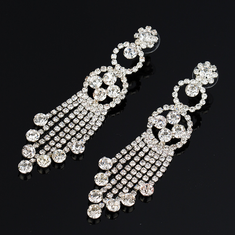 Earring Earrings Diamond Electroplate Ear Nail Ornaments