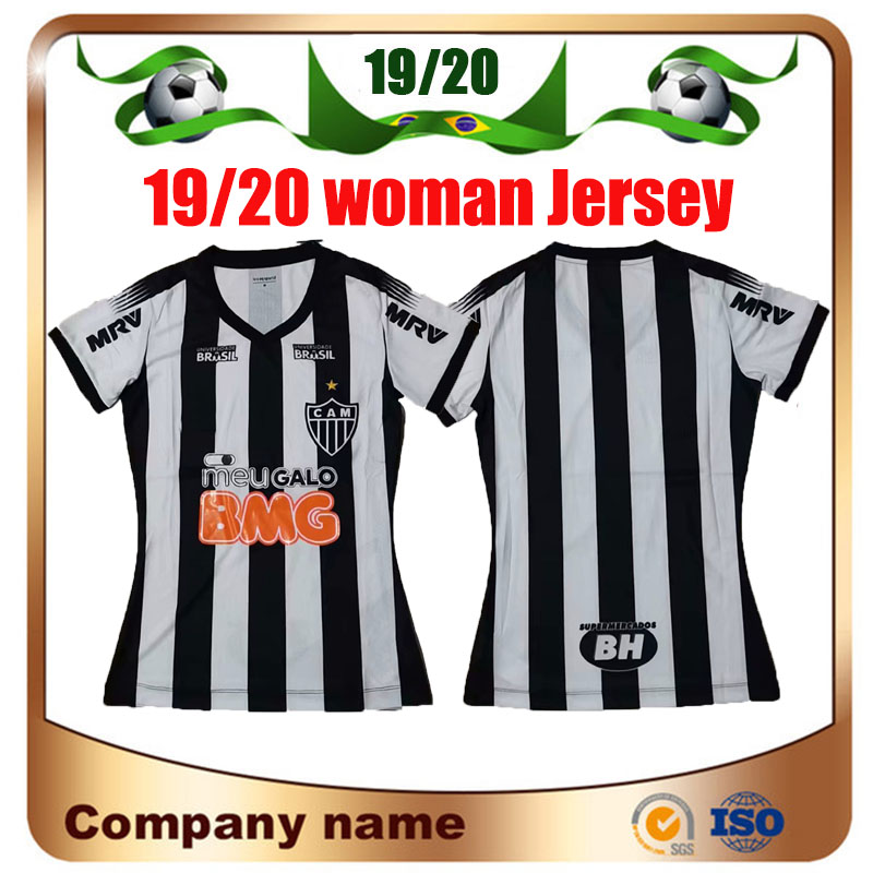 19/20 Woman Atletico Mineiro Soccer jerseys 2019 Home R.OLIVEIRA V.CHARA Soccer Shirt girl Football uniform, Black;yellow
19/20 Woman Atletico Mineiro Soccer jerseys 2019 Home R.OLIVEIRA V.CHARA Soccer Shirt girl Football uniform, Black;yellow