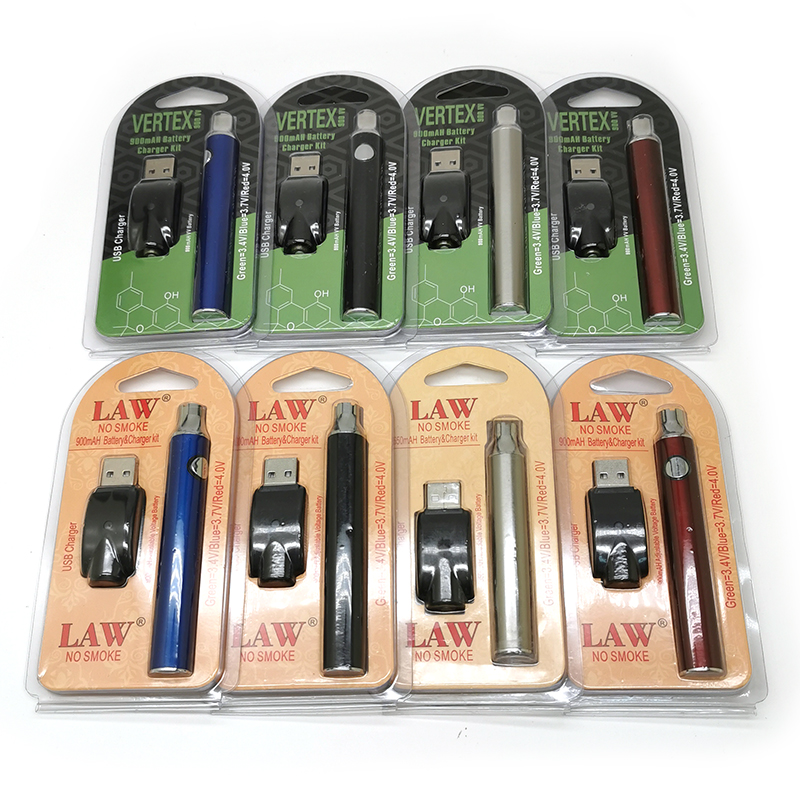 Vertex Battery 900mah Preheat LAW Batteries Blister USB Charger Kits Vape Pen 510 Thread Preheating Variable Voltage Electronic Cigarettes Vapers Vaporizer, Vertex (mixed colors)
Vertex Battery 900mah Preheat LAW Batteries Blister USB Charger Kits Vape Pen 510 Thread Preheating Variable Voltage Electronic Cigarettes Vapers Vaporizer, Vertex (mixed colors)
