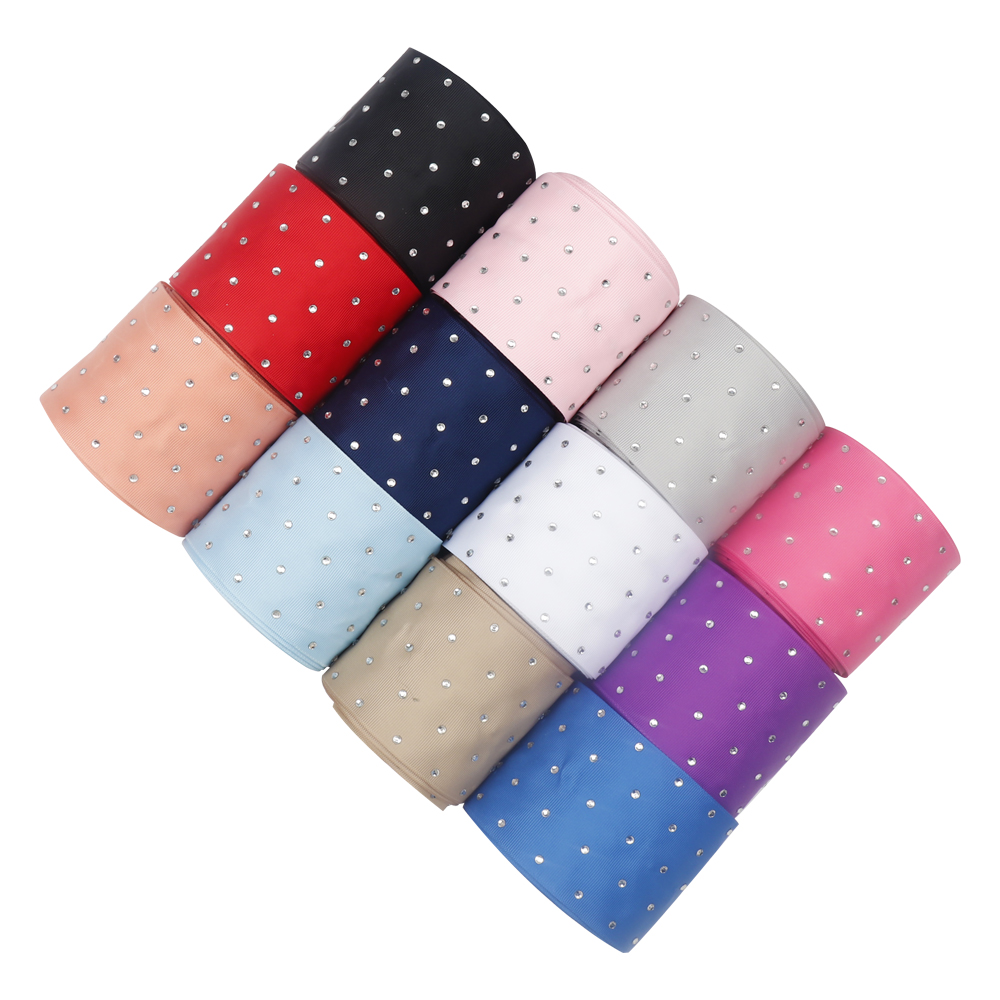CUSTOMIZE ! 3" 75mm Grosgrain Ribbon Crafts DIY Rhinestones RIBBON FOR HAIR Bow Materials Home Decorative Strass Ribbon 196 COLORS 10METRE/
CUSTOMIZE ! 3" 75mm Grosgrain Ribbon Crafts DIY Rhinestones RIBBON FOR HAIR Bow Materials Home Decorative Strass Ribbon 196 COLORS 10METRE/