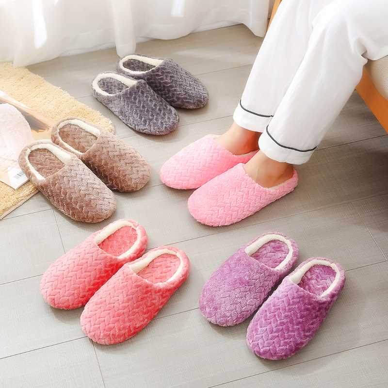 New Autumn Winter Women Men Slippers Bottom Soft Home Shoe Cotton Thick Slippers Indoor Slip-On Slides Comfortable Shoe, Dark purple
New Autumn Winter Women Men Slippers Bottom Soft Home Shoe Cotton Thick Slippers Indoor Slip-On Slides Comfortable Shoe, Dark purple