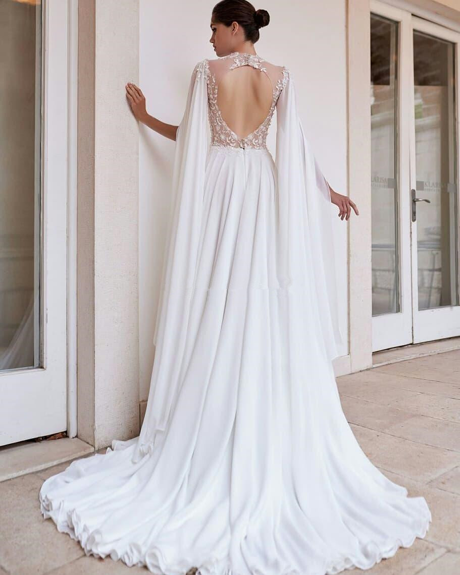 Julie Vino 2020 Wedding Dresses With Wrap A Line Lace Appliqued Beads Split Beach Boho Bridal Gowns Vestido De Novia