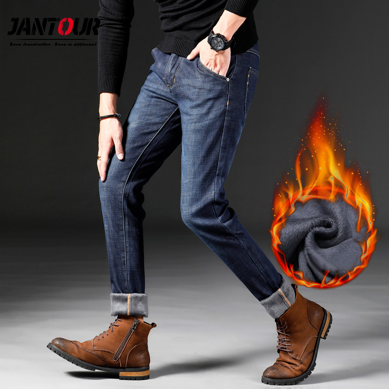 Jantour Brand 2019 New Men More Thicken Warm Jeans Autumn Winter Jeans Warm Flocking skinny Soft Men Fashion Fit For, Blue
Jantour Brand 2019 New Men More Thicken Warm Jeans Autumn Winter Jeans Warm Flocking skinny Soft Men Fashion Fit For, Blue