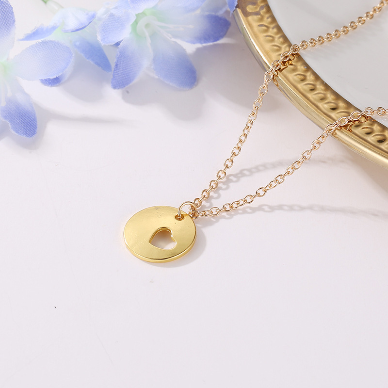 Necklaces Jewelry Round Heart Womans Chain Necklace Jewellery Ladies Geometric Lovers Gold Color Trendy Cute Alloy Halskette
Necklaces Jewelry Round Heart Womans Chain Necklace Jewellery Ladies Geometric Lovers Gold Color Trendy Cute Alloy Halskette