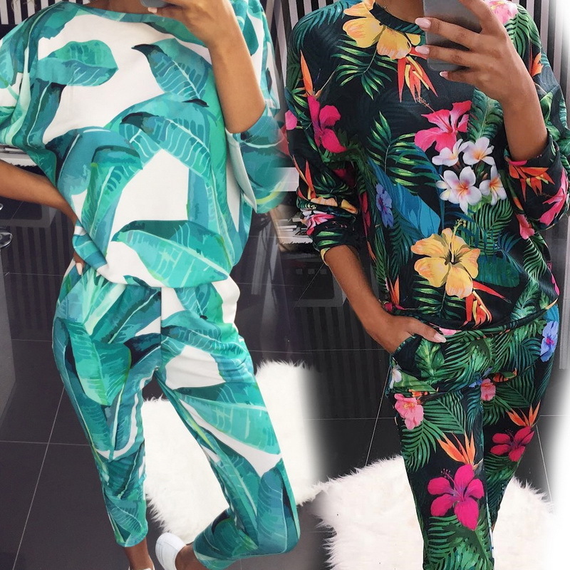 MoneRffi fashion o neck pajama set women long sleeve Animal Cartoon Sleepwear Women's pyjamas Sets Home Clothes Pyjama Femme T200110