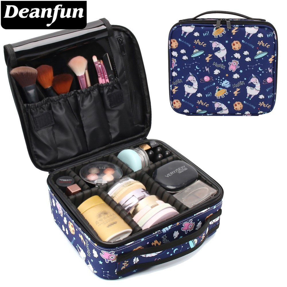 Deanfun Makeup Case Galaxy Llama Waterproof Organizer Bag Alpaca Travel Organizer Cosmetic Train Cases Dropshipping 16007, Beige
Deanfun Makeup Case Galaxy Llama Waterproof Organizer Bag Alpaca Travel Organizer Cosmetic Train Cases Dropshipping 16007, Beige