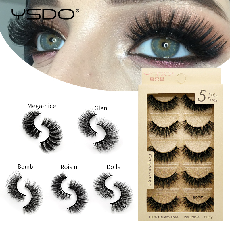 5 Pairs 3D Mink Eyelashes Natural Long Reusable False Eyelashes Makeup 3D Mink Lashes Thick Messy Fluffy Eyelash Extensions Fake Eye Lashes
5 Pairs 3D Mink Eyelashes Natural Long Reusable False Eyelashes Makeup 3D Mink Lashes Thick Messy Fluffy Eyelash Extensions Fake Eye Lashes
