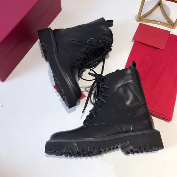 New women's ankle boots luxury leather women's boots double lace short flat sole lace box winter boots, Black
New women's ankle boots luxury leather women's boots double lace short flat sole lace box winter boots, Black
