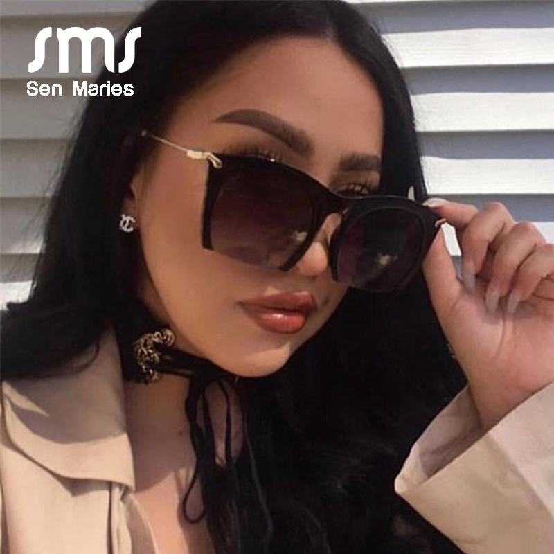 Fashion Colored Half Frame Cat Eye Sunglasses Women 2020 Brand Hot Style Metal Frame Eyeglasses Trend UV400 Gafas
Fashion Colored Half Frame Cat Eye Sunglasses Women 2020 Brand Hot Style Metal Frame Eyeglasses Trend UV400 Gafas