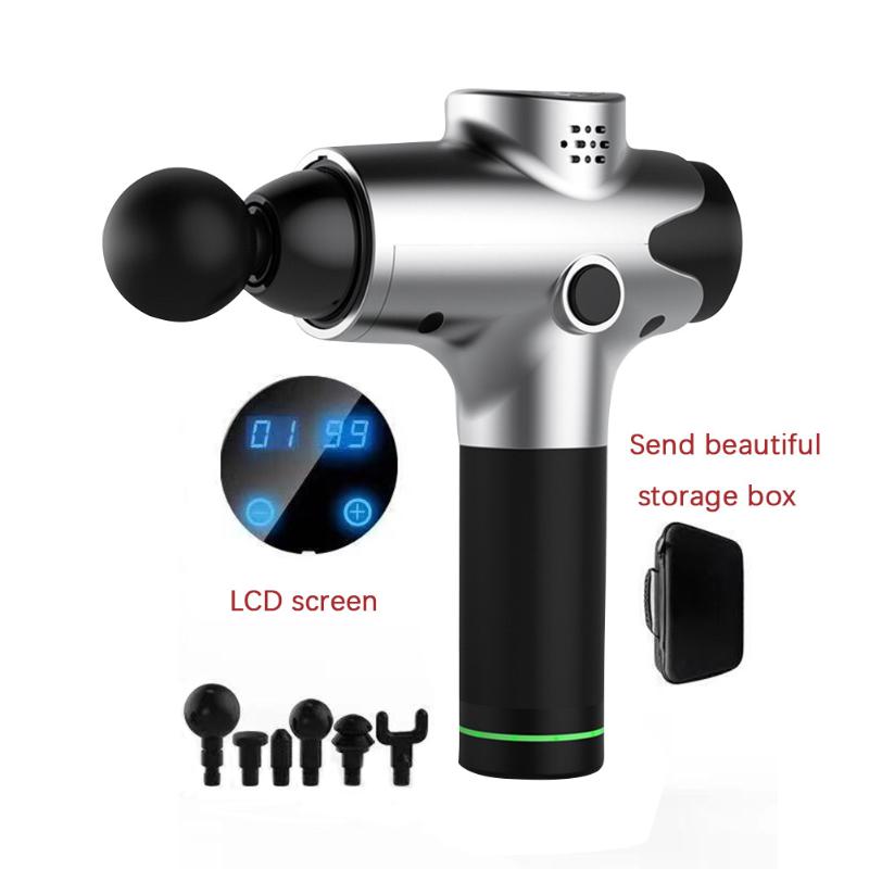 Handheld Fascial Gun Pro Personal Deep Massage Device Relaxation Body Massage Gun Helps Relieve Muscle Soreness and Stiffness
Handheld Fascial Gun Pro Personal Deep Massage Device Relaxation Body Massage Gun Helps Relieve Muscle Soreness and Stiffness