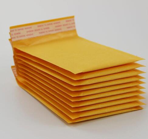 Many Sizes Yellow Kraft Bubble Mailing Envelope Bags Bubble Mailers Padded Envelopes Packaging Shipping Bags GB1163