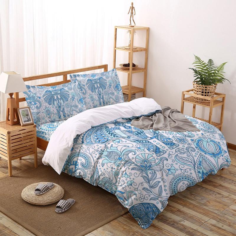 Bohemian Elephant Texture Bedding Set Four sets of customized bed sheets Bedding Sets Set Luxury, As pic
Bohemian Elephant Texture Bedding Set Four sets of customized bed sheets Bedding Sets Set Luxury, As pic