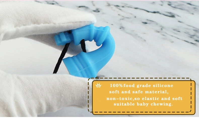Chess Silicone Pendant Teething Necklace for Baby Toddlers Food Grade Silicone Baby Teethers Sensory Chewlry Oral Motor Chew Toys