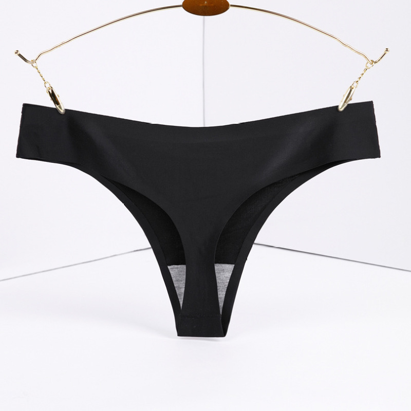 New 4XL Large Size Ice Silk Seamless Women G-string Low Waist Solid Lady Thongs Plus Size T-back Underwear Smooth Female Panties, White
New 4XL Large Size Ice Silk Seamless Women G-string Low Waist Solid Lady Thongs Plus Size T-back Underwear Smooth Female Panties, White