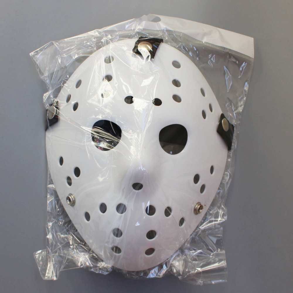2020 Black Friday Jason Voorhees Freddy hockey Festival Party Full Face Mask Pure White PVC For Halloween Masks1033989