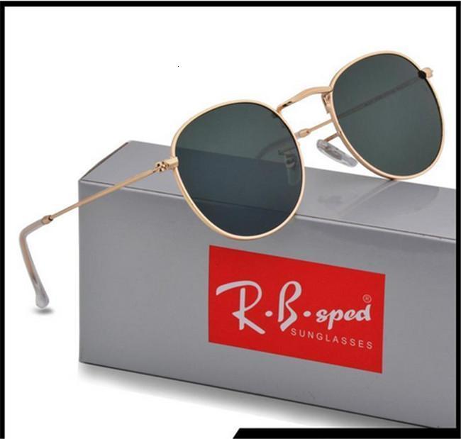 Round Sunglasses Men Women Eyewear Sun Glasses Brand Designer Gold Metal Frame uv400 Lenses With Better Quality Brown Cases and box, Black
Round Sunglasses Men Women Eyewear Sun Glasses Brand Designer Gold Metal Frame uv400 Lenses With Better Quality Brown Cases and box, Black
