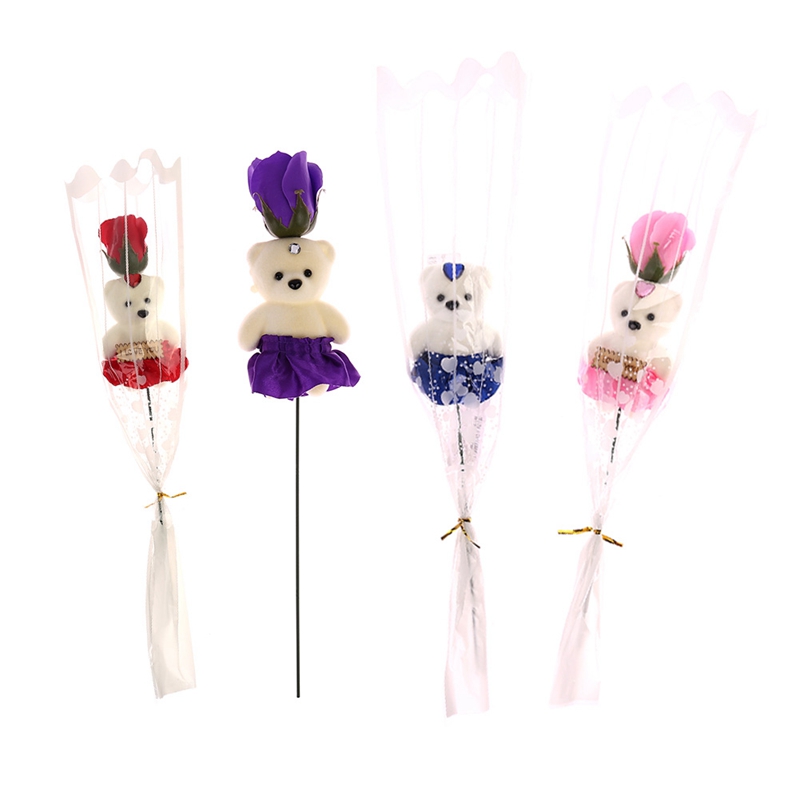 Cheap 1pcs Romantic Valentine's Day Creative Gift Bear Rose Flower Soap Cartoon Bouquet Party Wedding Decoration Multicolor, Rd
Cheap 1pcs Romantic Valentine's Day Creative Gift Bear Rose Flower Soap Cartoon Bouquet Party Wedding Decoration Multicolor, Rd