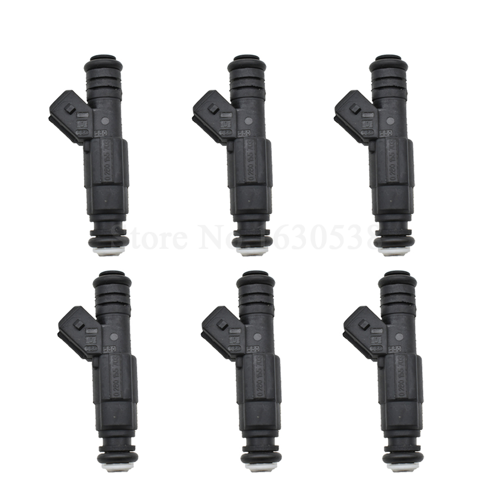 6Pcs Fuel Injectors… - image