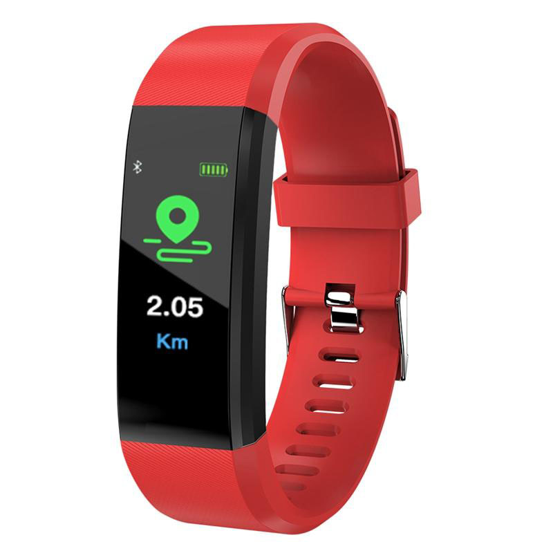 ID115 Bluetooth Smart Wristband Pedometer Band Fitness Tracker Bluetooth 40 Wristband Step Counter Sleep Monitor Bracelet Sport P4