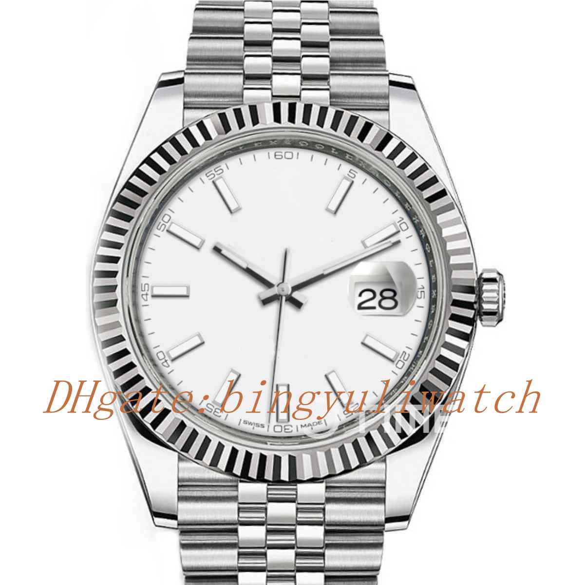 Date Just 126334 41mm 904L Stainless Steel GM Factory Best Edition White Dial Stick Marker On Stainless Steel Jubilee Bracelet Real SA.2836, 01
Date Just 126334 41mm 904L Stainless Steel GM Factory Best Edition White Dial Stick Marker On Stainless Steel Jubilee Bracelet Real SA.2836, 01