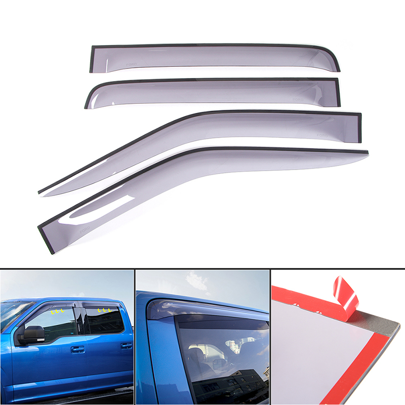 Resin Rain Block Gear Windows Visor Rainshield Decoration Accessories For F150 2016 UP Car styling Accessories
Resin Rain Block Gear Windows Visor Rainshield Decoration Accessories For F150 2016 UP Car styling Accessories