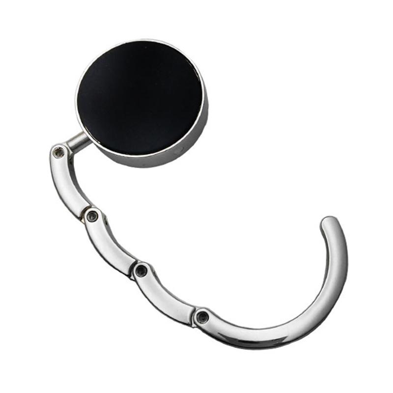 Durable Glittering Fold-Able Purse Stand  Stylish Zinc Alloy Table for Jewelry Display and Storage