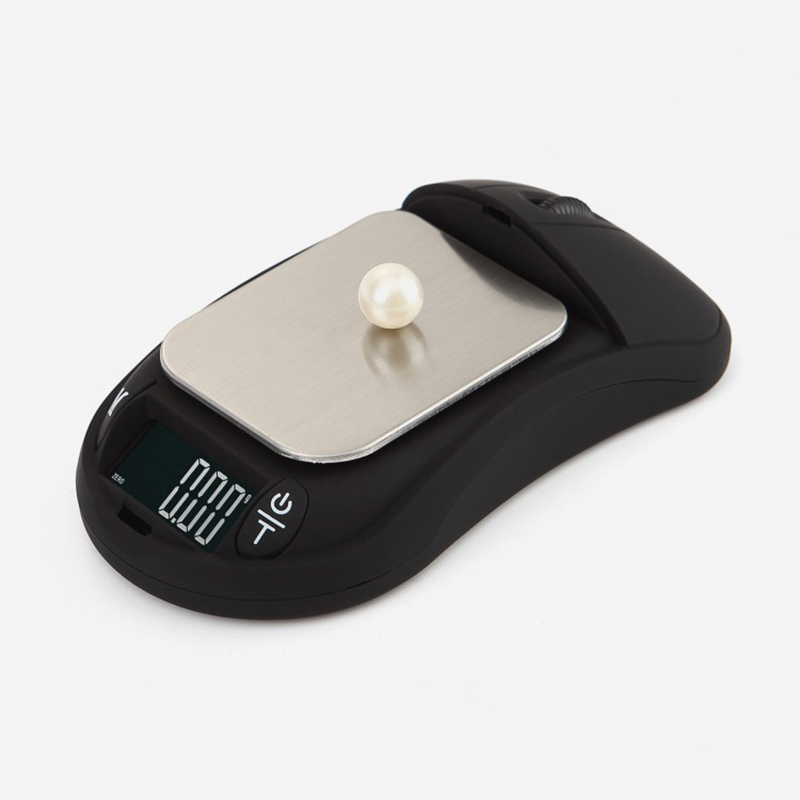 Mini Mouse Type Electronic Scales Portable Jewelry Scale High Precision Pocket Baking Scales Weighing Scalees 200g/0.01g