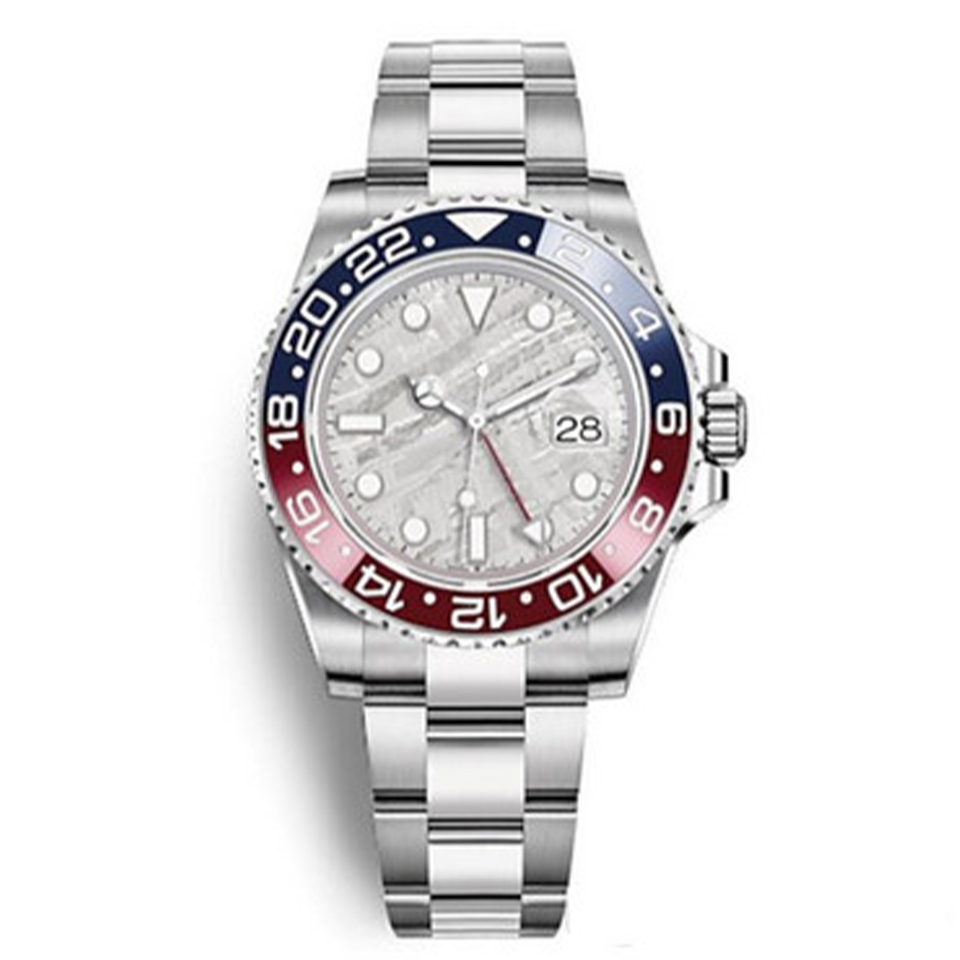 16 colors gmt mens watch 40mm auto date mechanical automatic waterpoof sapphire stainless steel men wristwatches 2813 movement watches, Slivery;brown
16 colors gmt mens watch 40mm auto date mechanical automatic waterpoof sapphire stainless steel men wristwatches 2813 movement watches, Slivery;brown