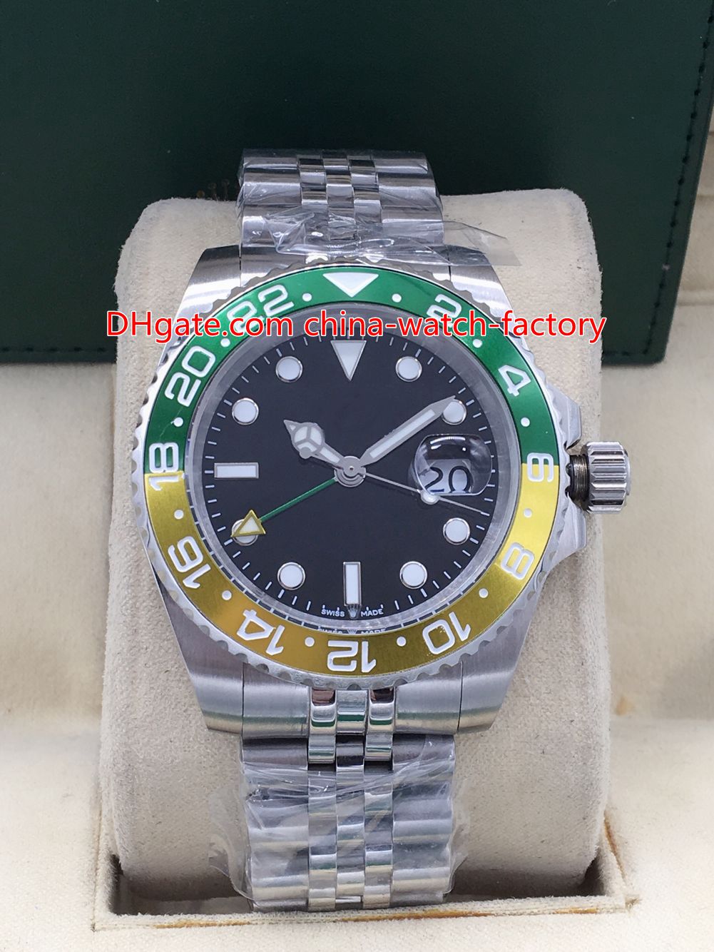 4 Style Basel World 40mm GMT 126710 126710blro 126710blnr Pepsi Ceramic Jubilee Bracelet Asia 2813 Movement Automatic Mens Watch Watches, Box papers add to cart
4 Style Basel World 40mm GMT 126710 126710blro 126710blnr Pepsi Ceramic Jubilee Bracelet Asia 2813 Movement Automatic Mens Watch Watches, Box papers add to cart