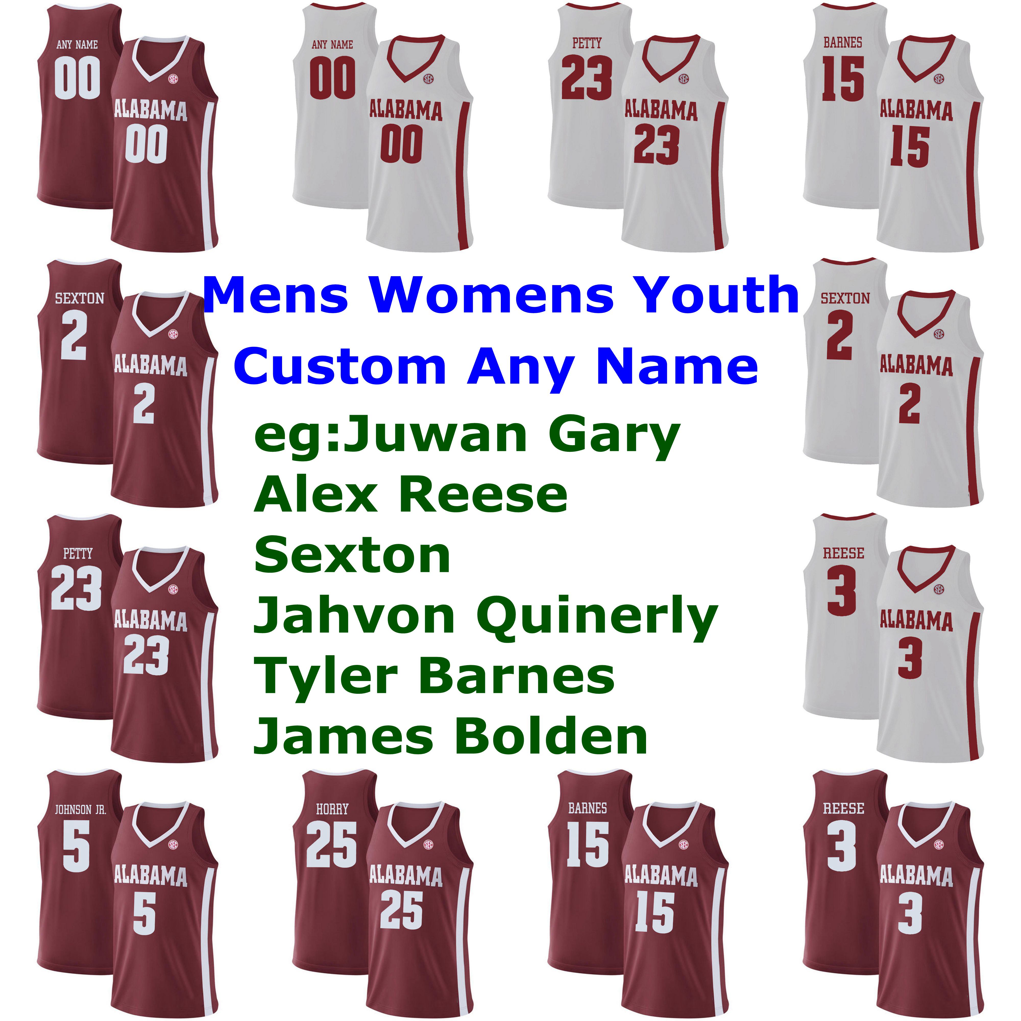 Alabama Crimson Tide Jerseys Jahvon Quinerly Jersey Tyler Barnes James Bolden Adam Cottrell College Basketball Jerseys Mens Custom Stitched, Womens white
Alabama Crimson Tide Jerseys Jahvon Quinerly Jersey Tyler Barnes James Bolden Adam Cottrell College Basketball Jerseys Mens Custom Stitched, Womens white