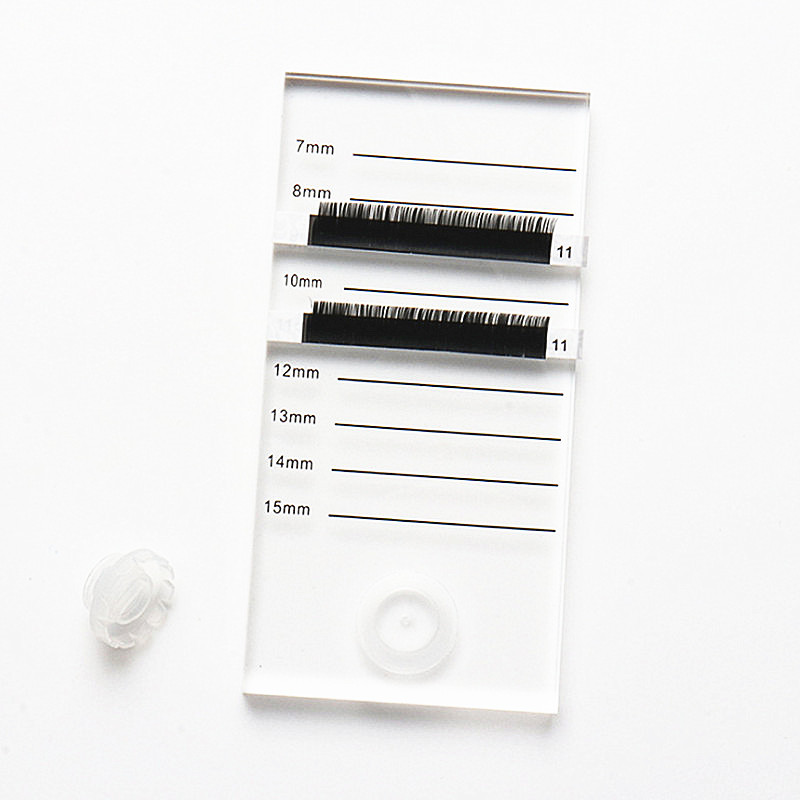 New 2 in 1 Acrylic False Eyelashes Stand Pad Pallet Lashes Holder with Tick Mark Fake Lashes Extension Essential Tool
New 2 in 1 Acrylic False Eyelashes Stand Pad Pallet Lashes Holder with Tick Mark Fake Lashes Extension Essential Tool