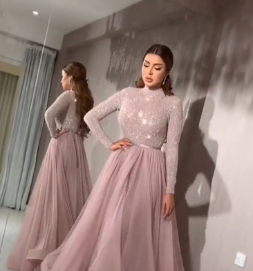 Elegant Casual Boho Maxi Woman Dress with Sequins Long Sleeve Vintage Beach Dresses Long Fit and Flare Party Vestido, Pink
Elegant Casual Boho Maxi Woman Dress with Sequins Long Sleeve Vintage Beach Dresses Long Fit and Flare Party Vestido, Pink