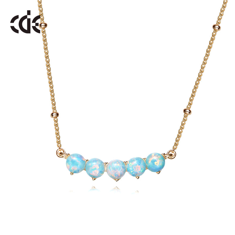 Fashion- stylish simple S925 sterling Silver Necklaces Water drop modelling Australian Jewelry clavicle chain
